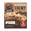 f211c793-5227-4ae3-9622-0dfd0fb89275.3746ac305b05f4b0905ede315a153491.png (3 pack) Kodiak Chocolate Chip Chewy Protein Granola Bars, 1.23 oz, 5 Count Cardboard Box