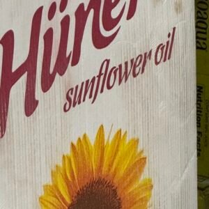 Hüner Sunflower Oil 1 gallon Hüner sunflower oil gallon container