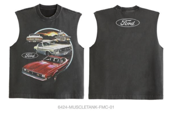 Ford Takeover Vintage Oversized Muscle Tank
