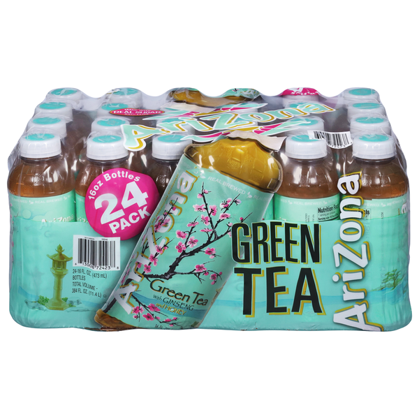 large_034aa822-9aac-4e48-a99f-044cddb22ce0-1.png AriZona Green Tea with Ginseng and Honey – 24 Pack (16 fl oz Bottles)