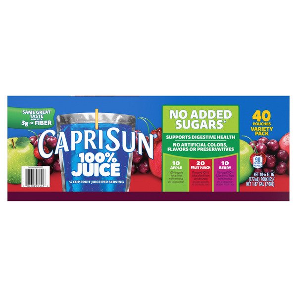 large_64cc19a4-0060-43ae-b203-fe63872fb574.jpg Capri Sun 100% Juice Variety Pack – 40 Pouches (6 fl oz)