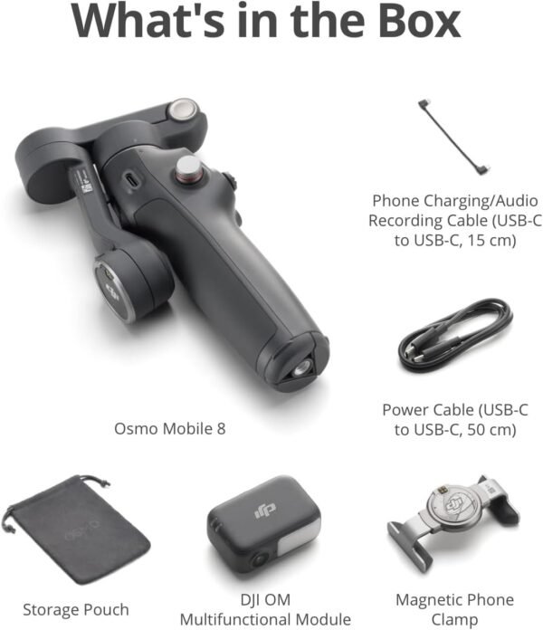 DJI Osmo Mobile 8 Smartphone Gimbal DJI Osmo Mobile 8 Smartphone Gimbal