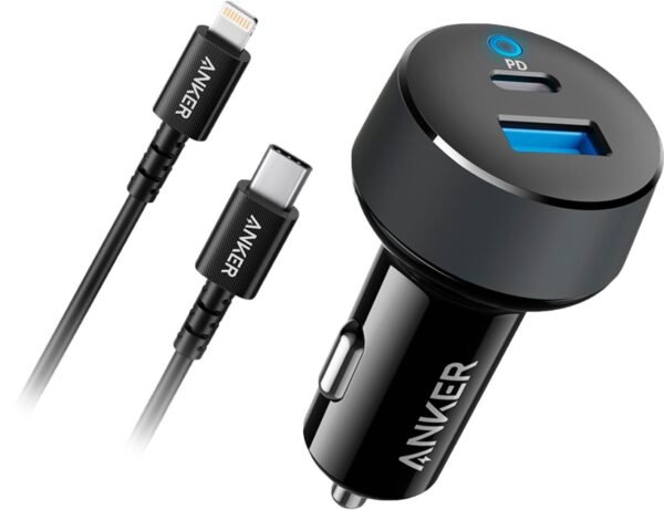 s-l1600-223.jpg Anker 30W 2-Port Car Charger + USB-C to Lightning Cable