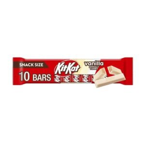 zues-centered-3446 Kit Kat Vanilla Flavored Wafer Candy Bars & Miniatures, Snack Size, .49 oz (10 Count)